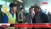 Sân bay Tân Sơn Nhất phục vụ gần 1 triệu hành khách dịp Tết