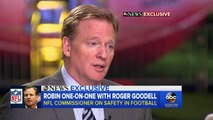 Roger Goodell Speaks Out on Concussions, Women in the NFL