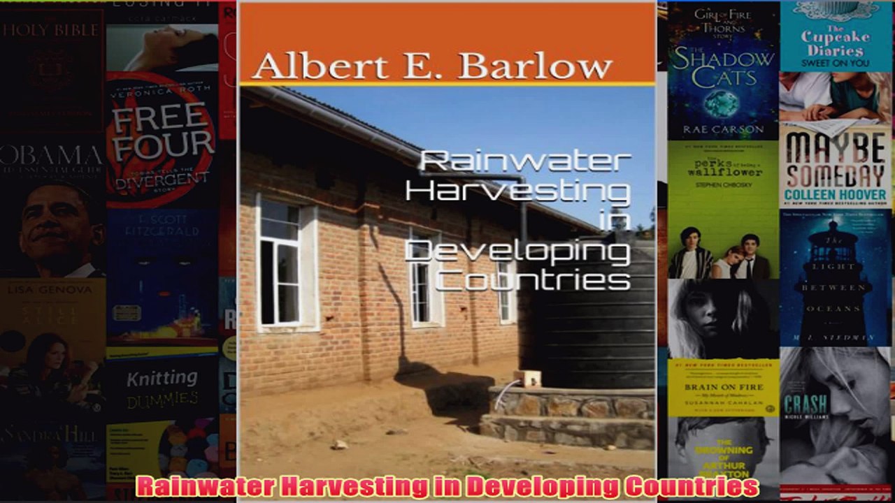 Download PDF  Rainwater Harvesting in Developing Countries FULL FREE