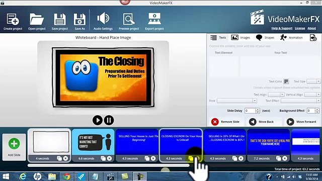Real Estate Closing Escrow Video Tutorial | VideoMakerFX Demo