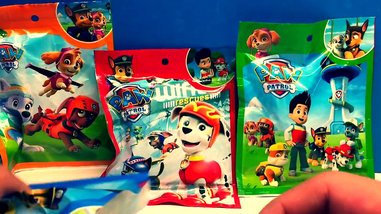 Щенячий патруль Пакеты с сюрпризом Paw patrol surprise boxs