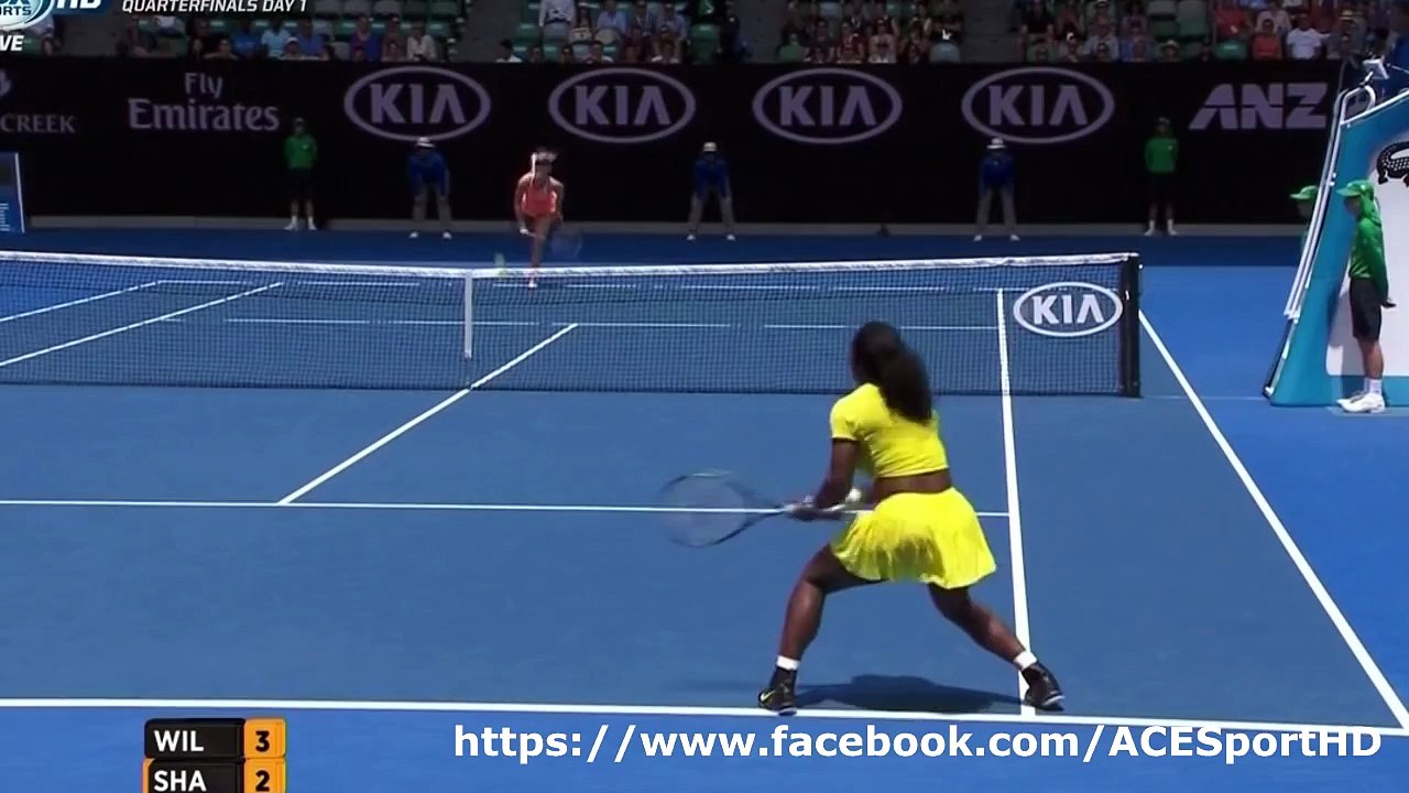 Maria Sharapova vs Serena Williams 2016 Final Match