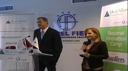 Report TV - Junior Achievement zhvillon  “Kampin e Inovacionit” në Fier