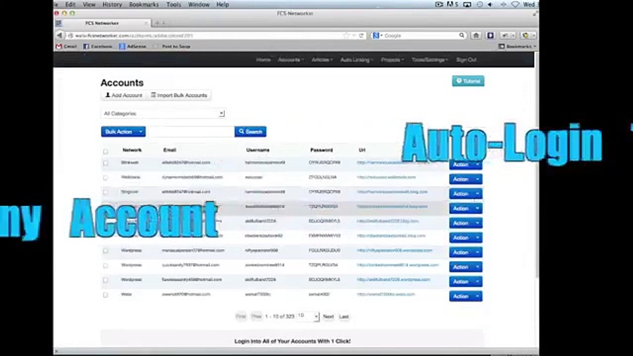Autopilot web 2.0 link submission tool - FCS Networker