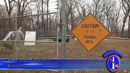 Military Working Dog (K9) Certification with the 947th MP Detachment