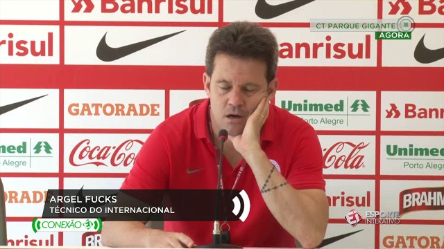 Argel Fucks sobre jogar em casa: Não muda nada