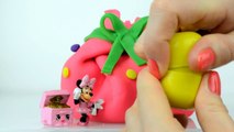 Peppa pig Play doh Shopkins Kinder Surprise eggs Minnie mouse English Playdough Egg