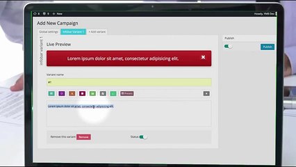 Infobar WordPress Demo - Infobar WP by Bertrand Diouly Osso