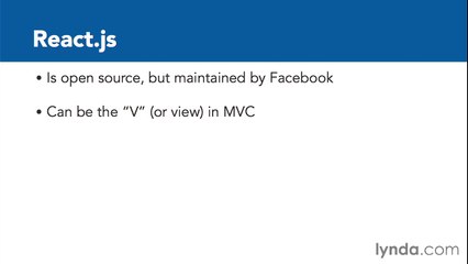 Learn React.js: The Basics 04 What is React