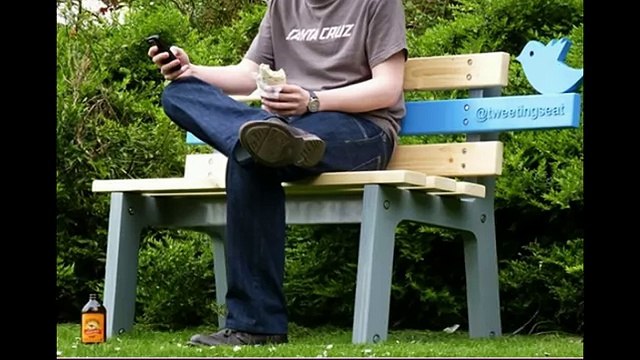 Необычные скамейки