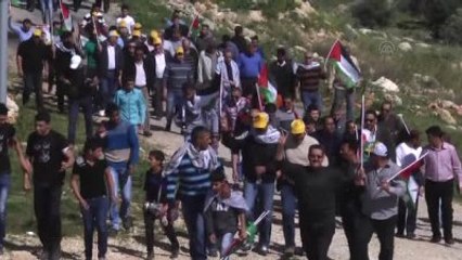 Batı Şeria'da "Ayrım Duvarı" Karşıtı Gösterilere Müdahale