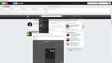 LinkedEngine Search Groups