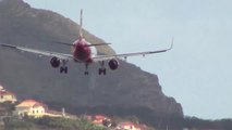 Atterrissages périlleux par vents de travers à l’aéroport de Madère