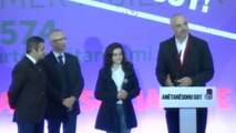 Report TV - Pjesë nga fjalimi i kryeministrit Rama në Korçë