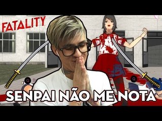 SENPAI NÃO ME NOTA! - YANDARE SIMULATOR