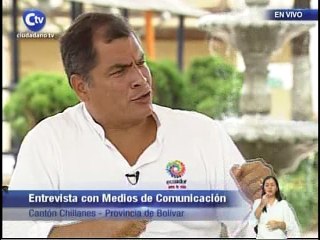 Correa se refirió a la deuda con los GADs