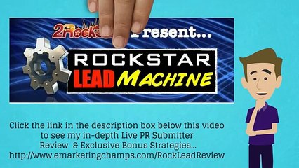 [Rockstar Lead Machine Review] Honest Review & Bonus &#39;Fast Cash&#39; Methods