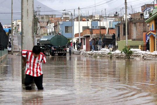 Lluvias torrenciales en Perú