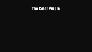 Download The Color Purple PDF Free