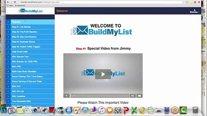 Build My List 2.0 Review With Members Area Walk Through & Bonus