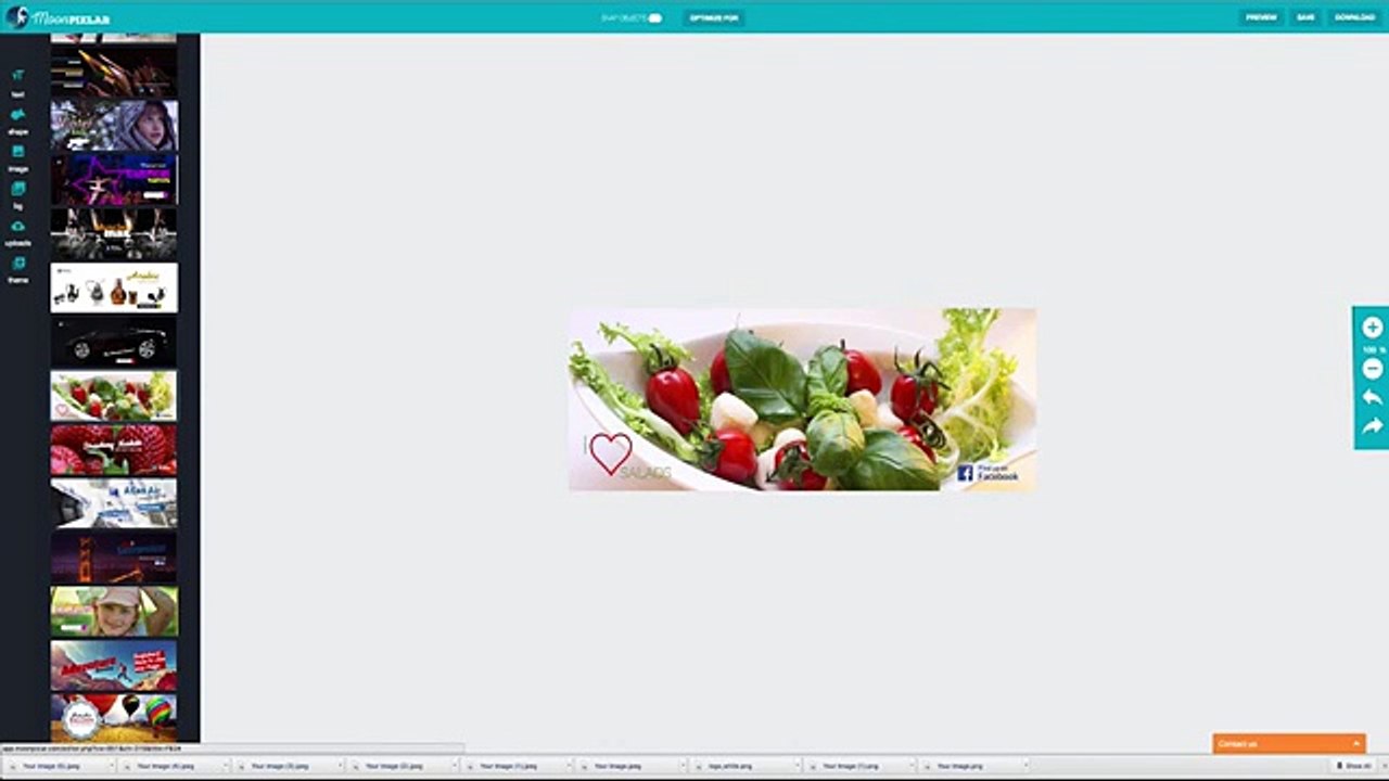 Creating A Facebook Cover Image With MoonPixlar - MoonPixlar Training