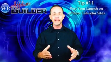 WP Affiliate Builder - Affiliate Building Tip #11