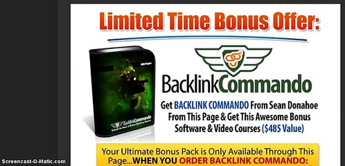Backlink Commando Ultimate Bonus Pack | From Sean Donahoe
