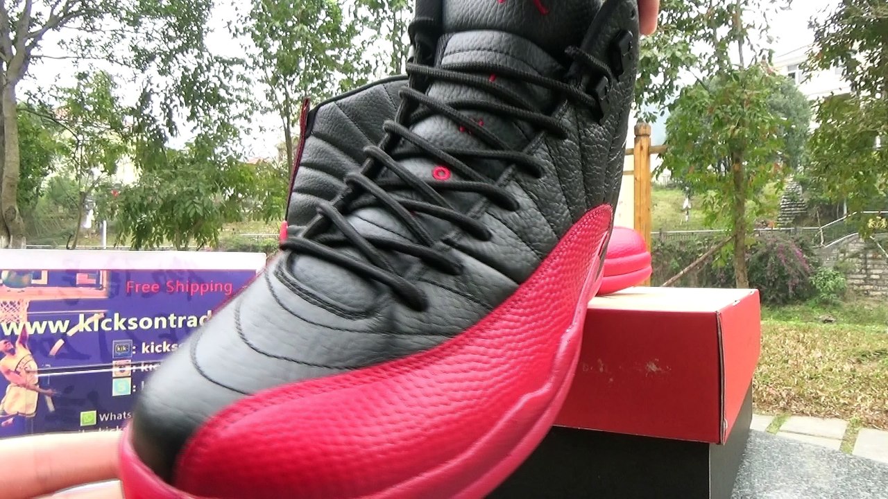 Authentic Air Jordan 12 Flu Game 2016 HD Review from www.kicksontrade.ru