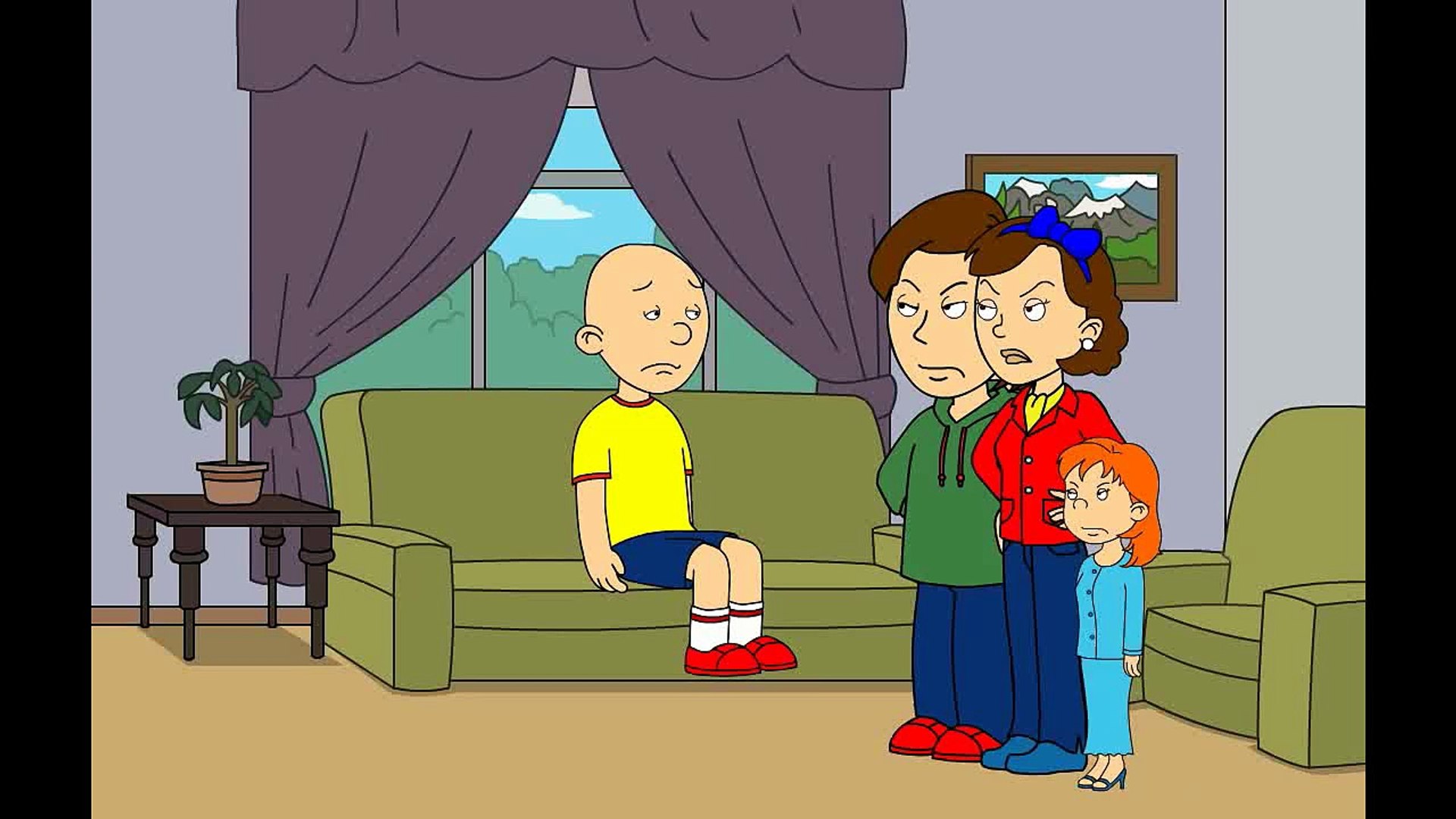Caillou Gets Grounded For Nothing Video Dailymotion