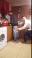 boy drops his friend pant.. just for fun