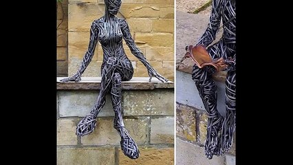 Потрясающие скульптуры из проволоки