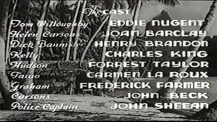 Island Captives (1937) - Edward J. Nugent, Joan Barclay, Henry Brandon - Feature (Adventure, Crime, Romance)