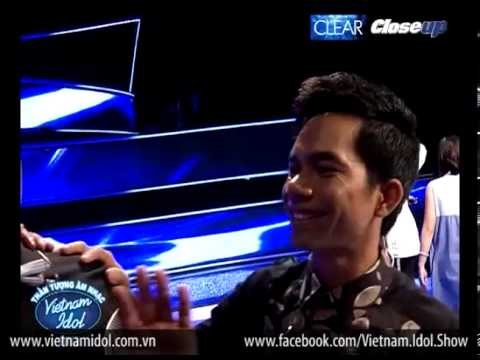 Vietnam Idol 2012 - Yasuy ngậm ngùi khi phải chia tay Anh Quân ở Gala 4