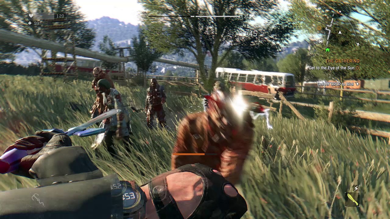 Random zombie slayin