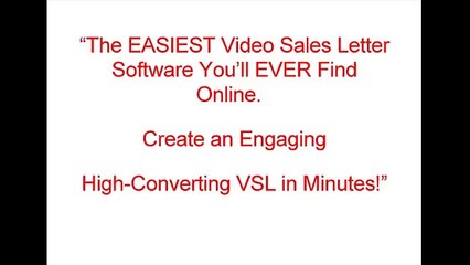 EasyVSL by Mark Thompson - EasyVSL review & bonuses