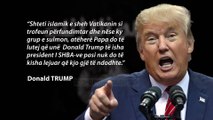 Papa “kryqëzon” kandidatin republikan Trump - Top Channel Albania - News - Lajme
