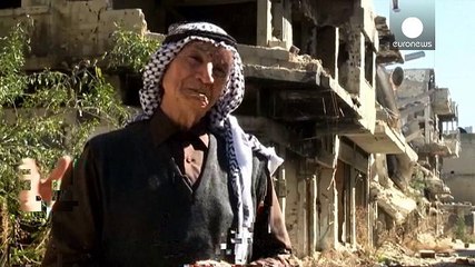 Humus'ta yıkıntılar arasında aranan hayatlar