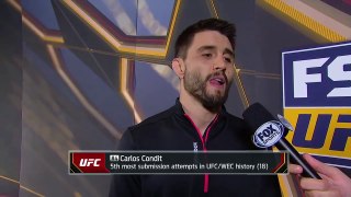 Carlos Condit plans to take the welterweight belt from champion Robbie Lawler