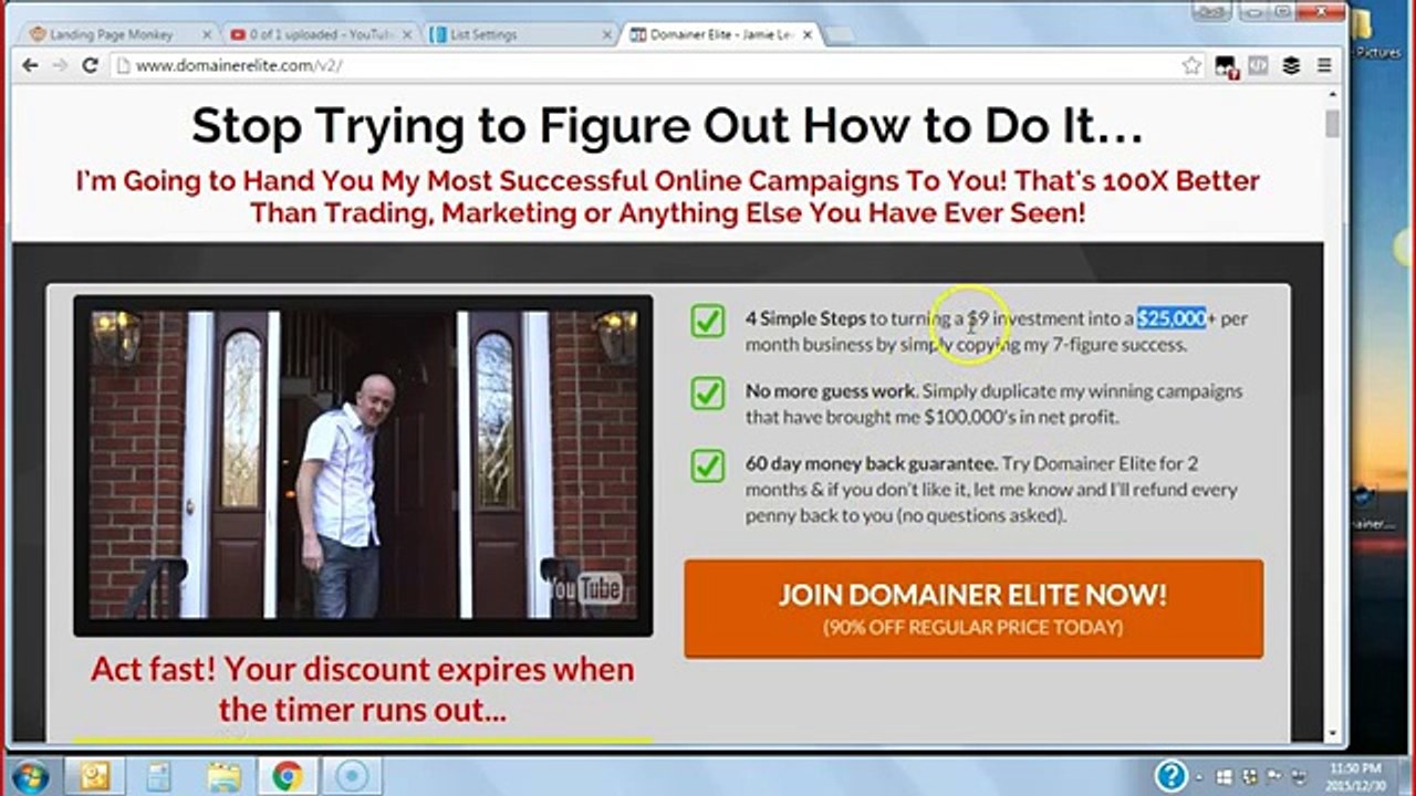 Domainer Elite Review and Bonuses