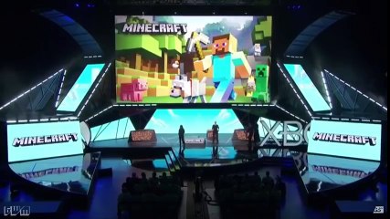 Minecraft HoloLens Demo - Official Gameplay Demo (E3 2015)