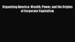 Download Organizing America: Wealth Power and the Origins of Corporate Capitalism  Read Online