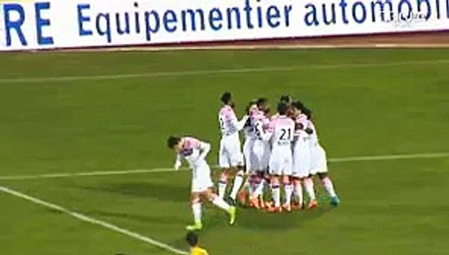 Kevin Hoggas Goal Evian TG 1-0 Bourg-Peronnas 19.02.2016