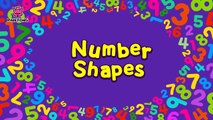 Number Shapes  Number Songs  PINKFONG Songs for Children