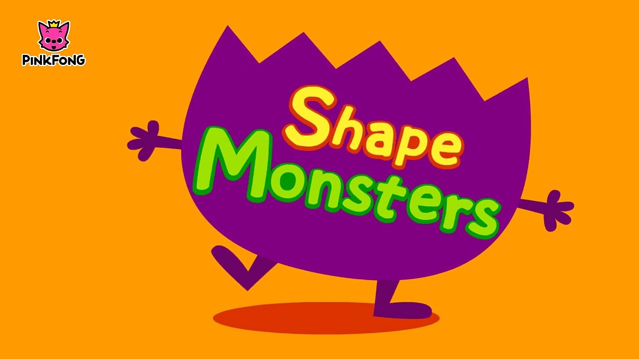 Shape Monsters  Number Songs  PINKFONG Songs for Children
