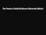 Ebook The Poems of Emily Dickinson (Variorum Edition) Free Full Ebook
