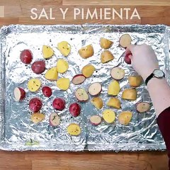 Como preparar salmon con vegetales