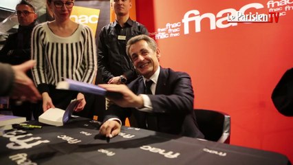 Nicolas Sarkozy en dédicace : « C'est une super star ! »