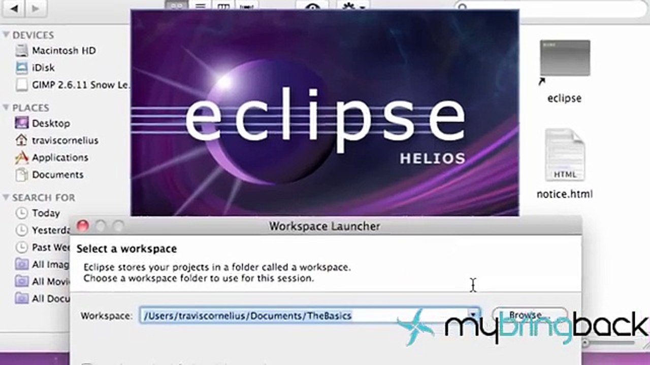 Learn Java Tutorial 1.1- Setting up Eclipse, Hello World