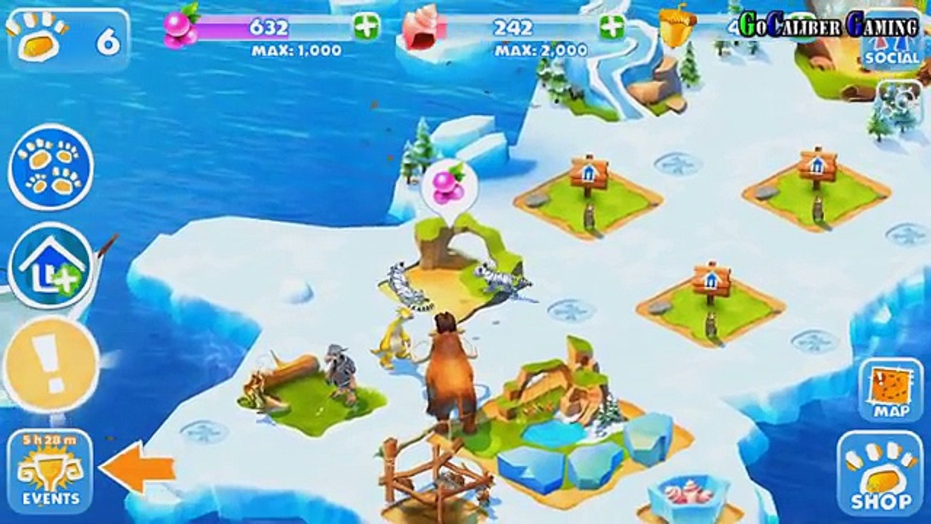 Ice Age Adventure animated cartoon game
