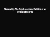 Ebook Bisexuality: The Psychology and Politics of an Invisible Minority Free Full Ebook